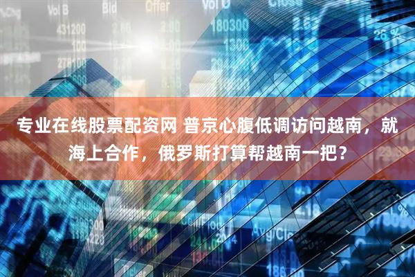 专业在线股票配资网 普京心腹低调访问越南,就海上合作,俄罗斯打算帮越南一把?